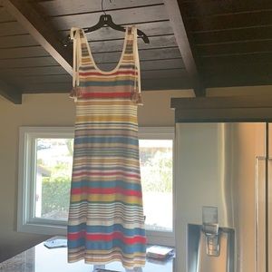 Veronica Beard multicolored A-line dress